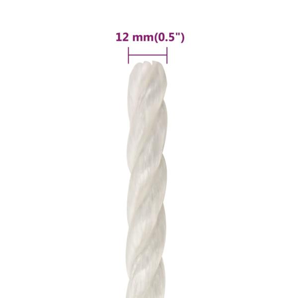 Arbeitsseil Weiß 12 mm 500 m Polypropylen