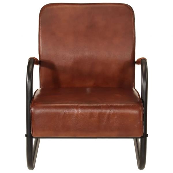 Sessel Braun Echtleder