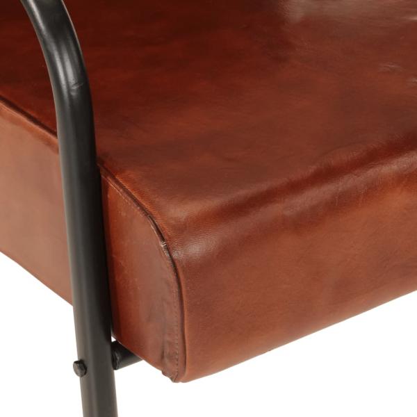 Sessel Braun Echtleder