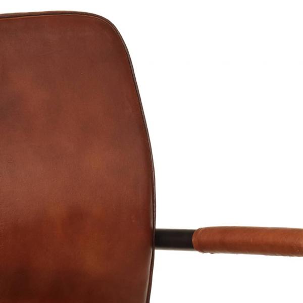 Sessel Braun Echtleder
