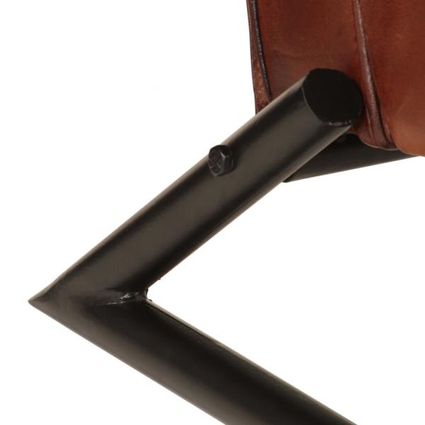 Sessel Braun Echtleder