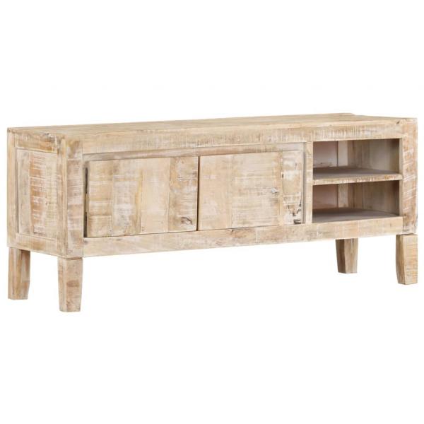 TV-Schrank 110x35x46 cm Massivholz Mango