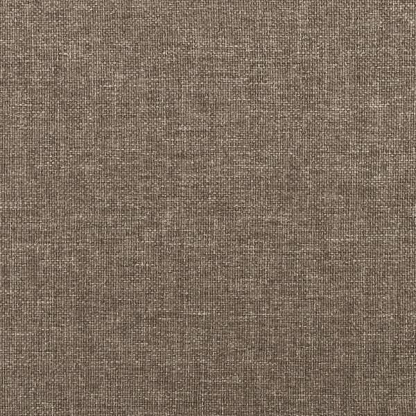 Kopfteil mit Ohren Taupe 203x23x118/128 cm Stoff