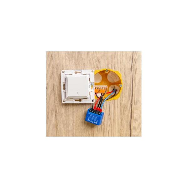 Shelly 1 Mini Gen3 Relais, Schalter, WLAN, Bluetooth, 1 Kanal 8 A, Unterputz (Shelly_1_Mini_G3)