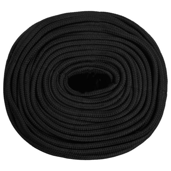 Bootsseil Schwarz 8 mm 250 m Polypropylen
