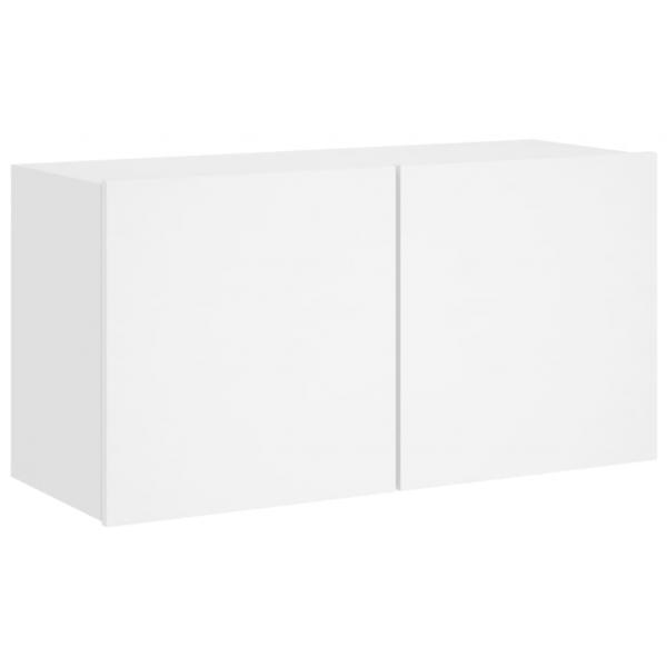 TV-Wandschrank Weiß 80x30x41 cm