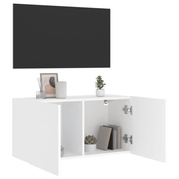 TV-Wandschrank Weiß 80x30x41 cm
