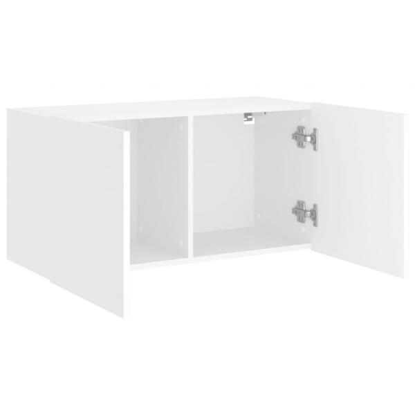 TV-Wandschrank Weiß 80x30x41 cm