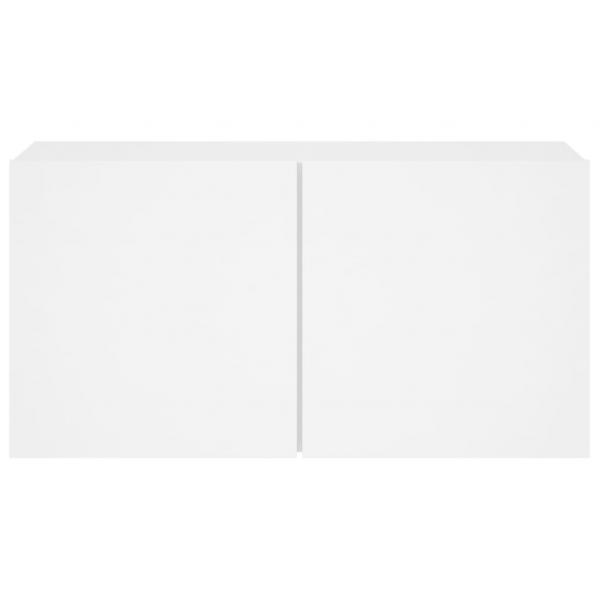 TV-Wandschrank Weiß 80x30x41 cm