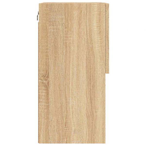 TV-Schrank mit LED-Leuchten Sonoma-Eiche 40,5x30x60 cm