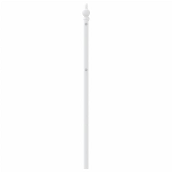 Kopfteil Metall Weiß 90 cm