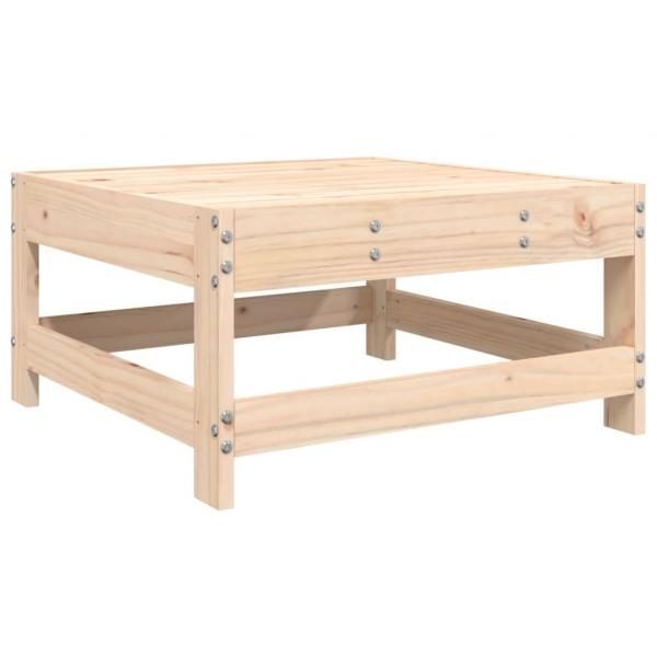 Gartenhocker Massivholz Kiefer