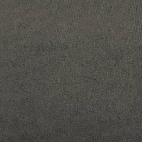 Boxspringbett mit Matratze Dunkelgrau 90x200 cm Samt