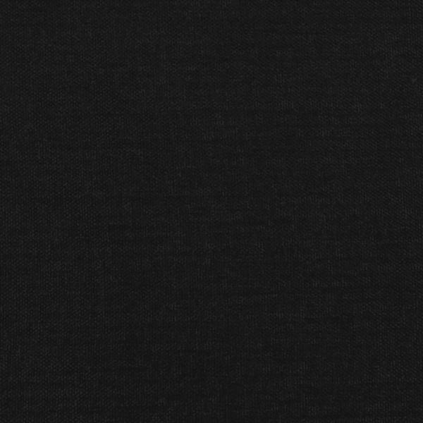 Boxspringbett mit Matratze Schwarz 80x200 cm Stoff