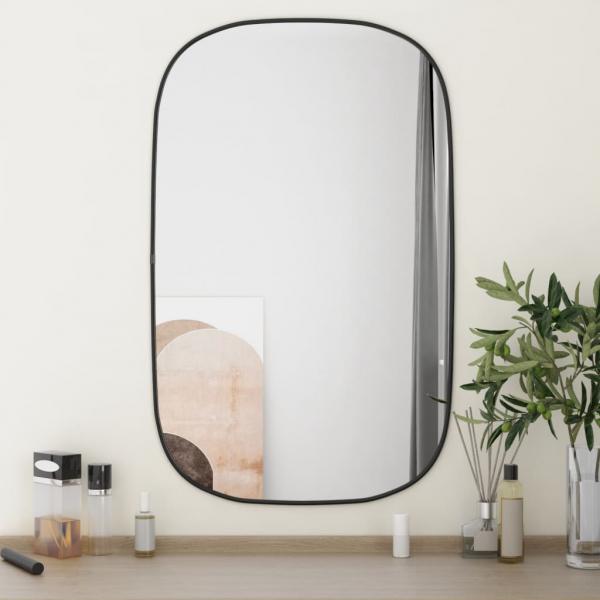 ARDEBO.de - Wandspiegel Schwarz 80x50 cm