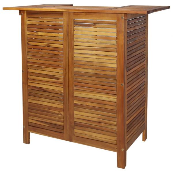 ARDEBO.de - Bartisch 110x50x105 cm Massivholz Akazie