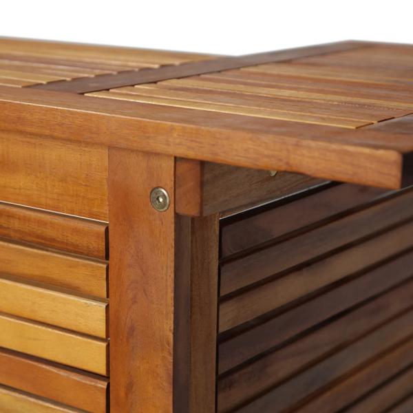 Bartisch 110x50x105 cm Massivholz Akazie