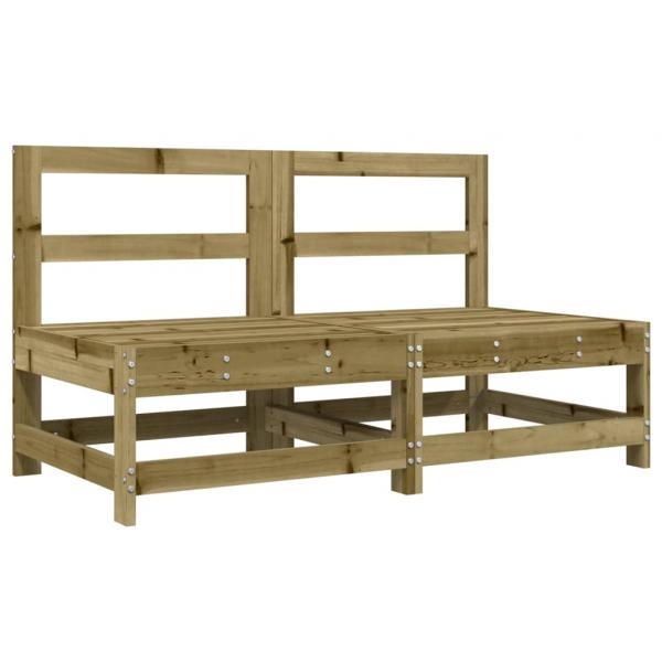 8-tlg. Garten-Lounge-Set Kiefernholz Imprägniert