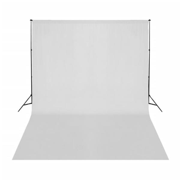 Fotostudio-Set mit Beleuchtung, Hintergrund und Reflektor