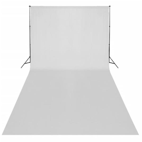 Fotostudio-Set mit Beleuchtung, Hintergrund und Reflektor