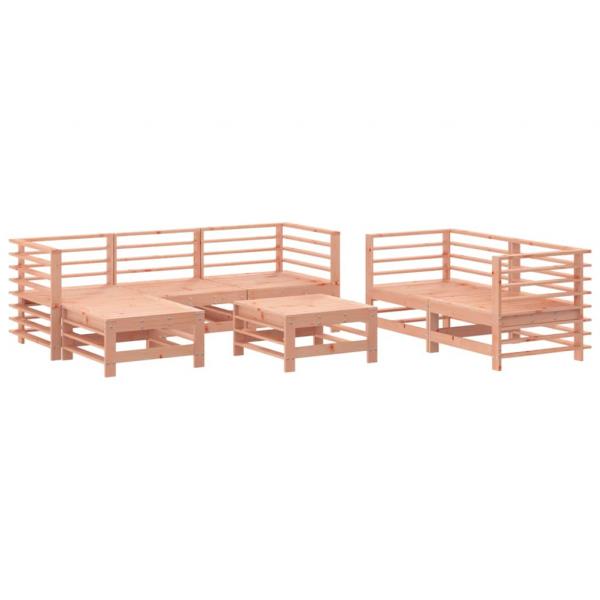 ARDEBO.de - 7-tlg. Garten-Lounge-Set Massivholz Douglasie