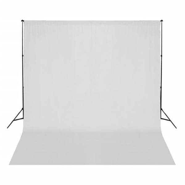 Fotostudio-Set mit Beleuchtung, Hintergrund und Reflektor