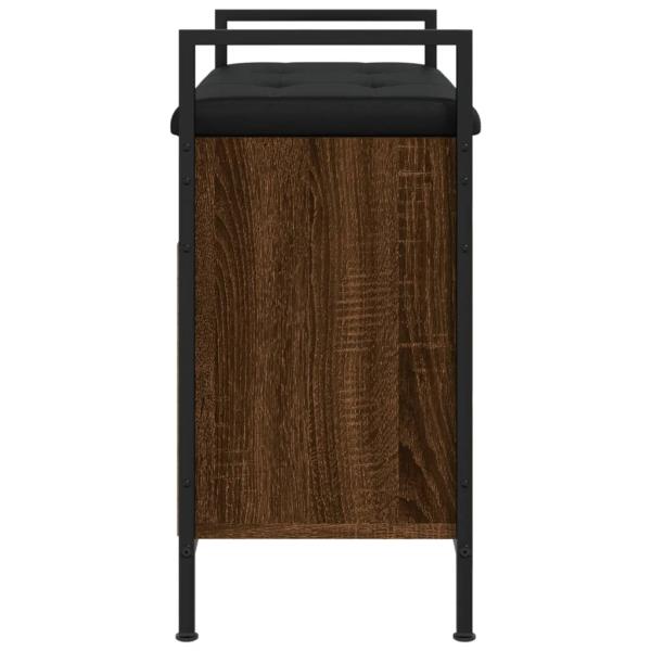 Schuhbank Braun Eichen-Optik 65,5x32x57,5 cm Holzwerkstoff
