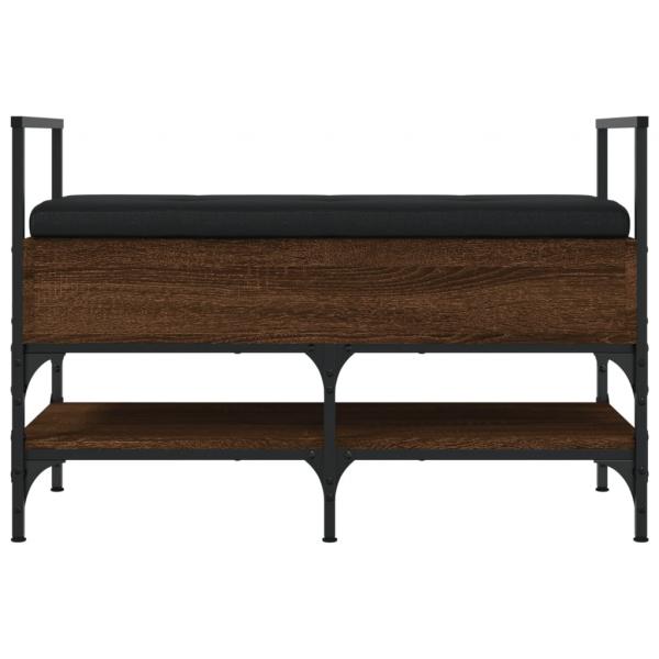 Schuhbank Braun Eichen-Optik 85,5x42x57,5 cm Holzwerkstoff