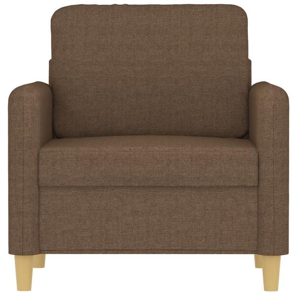 Sessel Braun 60 cm Stoff