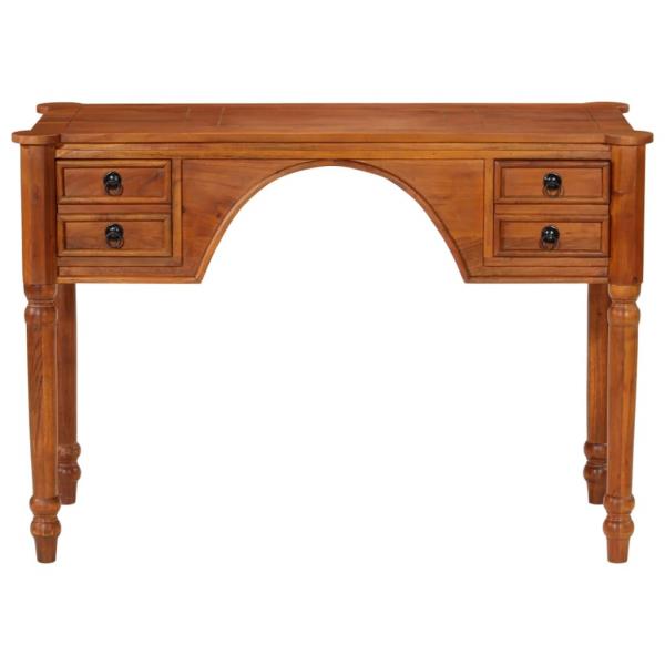 Schreibtisch mit Schubladen 110x50x76 cm Massivholz Akazie