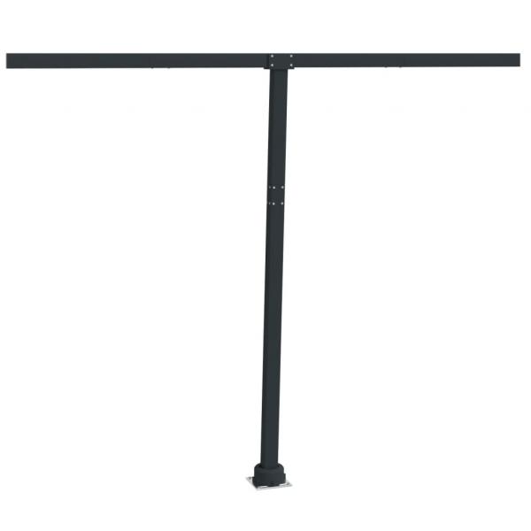 Stützen für Markisen Anthrazit 300x245 cm Eisen 