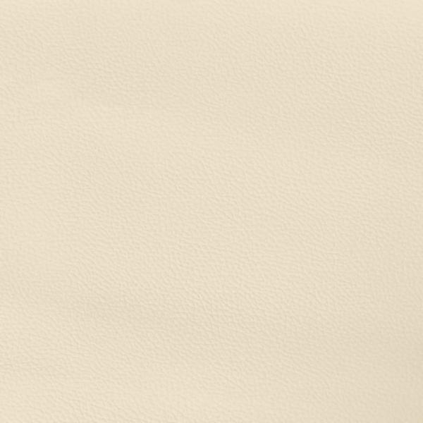 Boxspringbett mit Matratze Creme 200x200 cm Kunstleder
