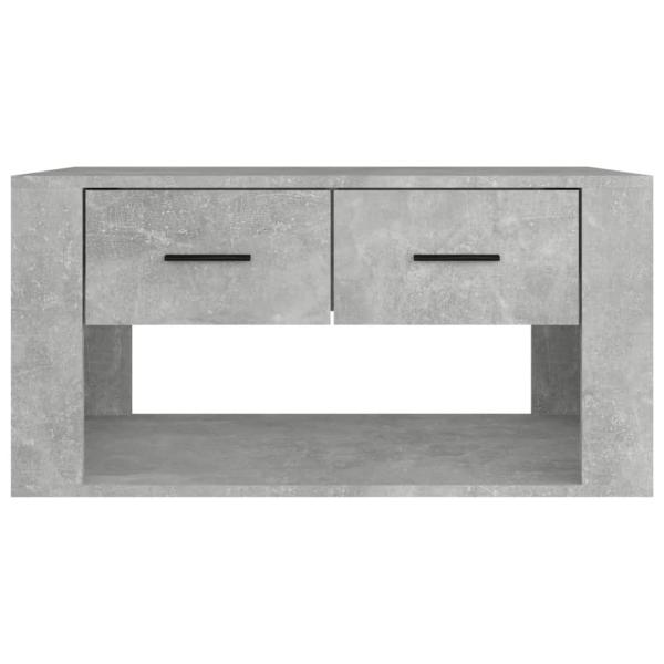 Couchtisch Betongrau 80x50x40 cm Holzwerkstoff
