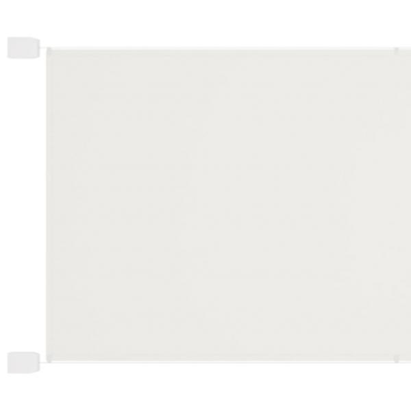 ARDEBO.de - Senkrechtmarkise Weiß 100x1200 cm Oxford-Gewebe