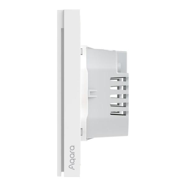 Aqara Smart Wall Switch H1 EU, With Neutral, Double Rocker, weiß (WS-EUK04)