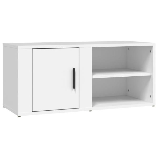 TV-Schränke 2 Stk. Weiß 80x31,5x36 cm Holzwerkstoff