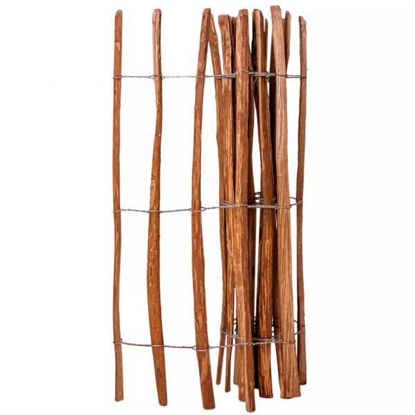 ARDEBO.de - Staketenzaun Haselnuss 120x250 cm