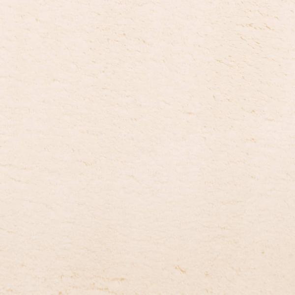 Teppich HUARTE Kurzflor Weich und Waschbar Beige Ø 120 cm