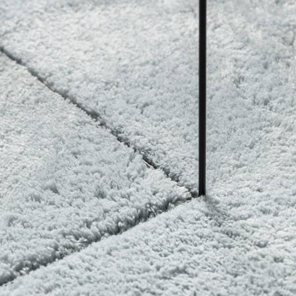 Teppich HUARTE Kurzflor Weich und Waschbar Blau 120x170 cm