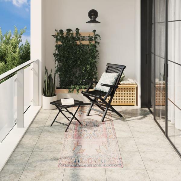 ARDEBO.de - Teppich ARBIZU Indoor und Outdoor Vintage-Design 80x250 cm