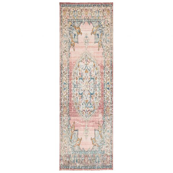 Teppich ARBIZU Indoor und Outdoor Vintage-Design 80x250 cm
