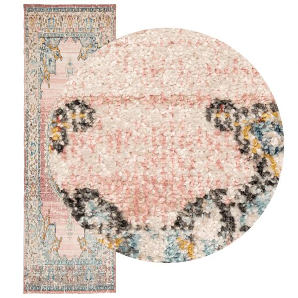 Teppich ARBIZU Indoor und Outdoor Vintage-Design 80x250 cm