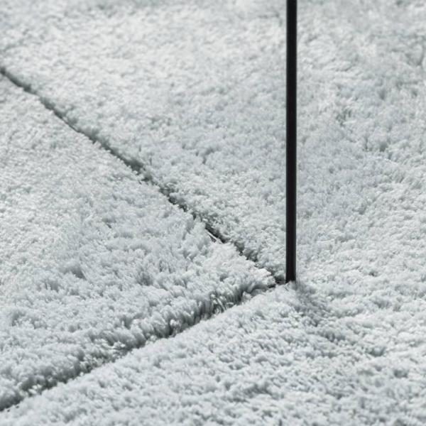 Teppich HUARTE Kurzflor Weich und Waschbar Blau 160x230 cm