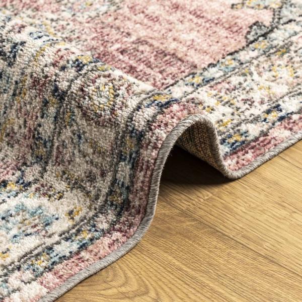Teppich ARBIZU Indoor und Outdoor Vintage-Design 80x150cm