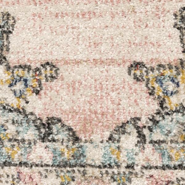 Teppich ARBIZU Indoor und Outdoor Vintage-Design Ø 120 cm