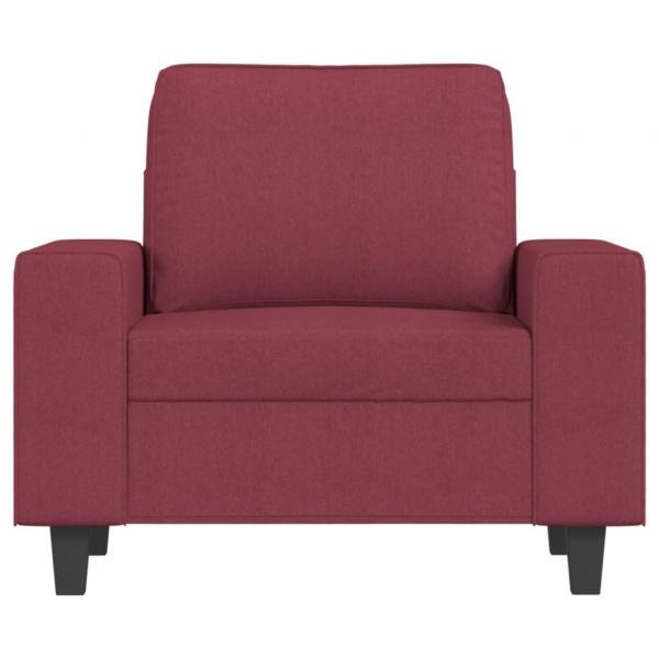 Sessel Weinrot 60 cm Stoff