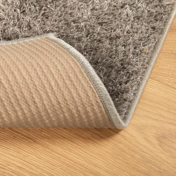 Teppich ISTAN Hochflor Glänzend Grau 160x230 cm