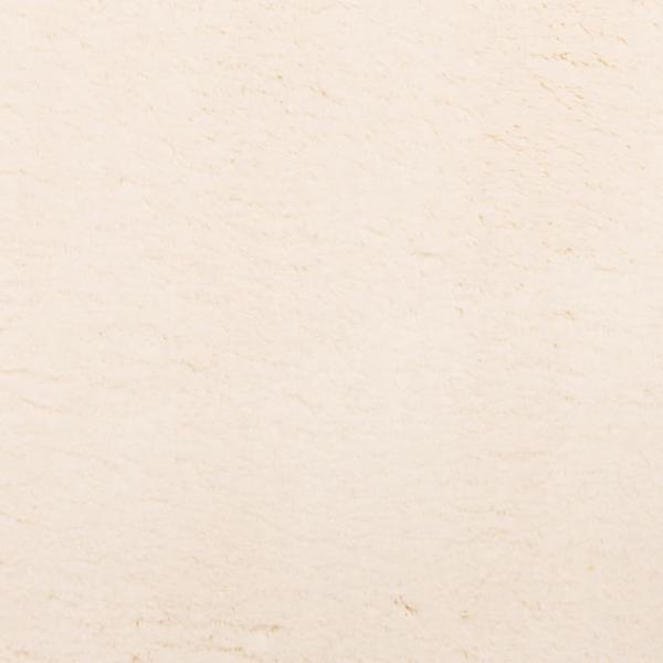 Teppich HUARTE Kurzflor Weich und Waschbar Beige Ø 100 cm