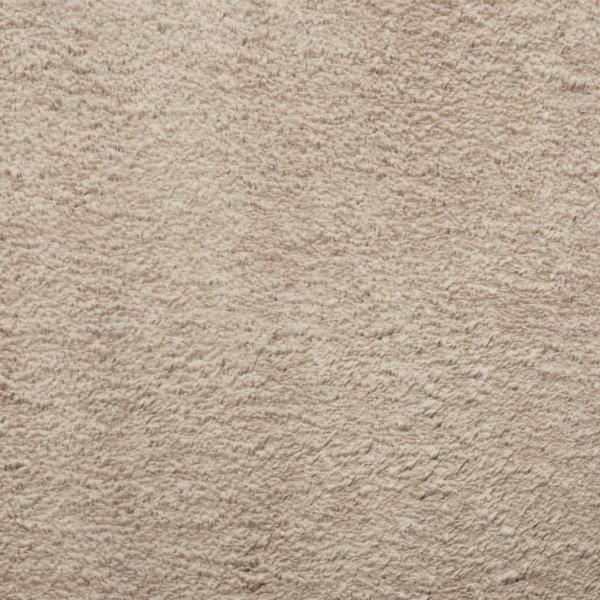 Teppich HUARTE Kurzflor Weich und Waschbar Sandfarben 80x250 cm
