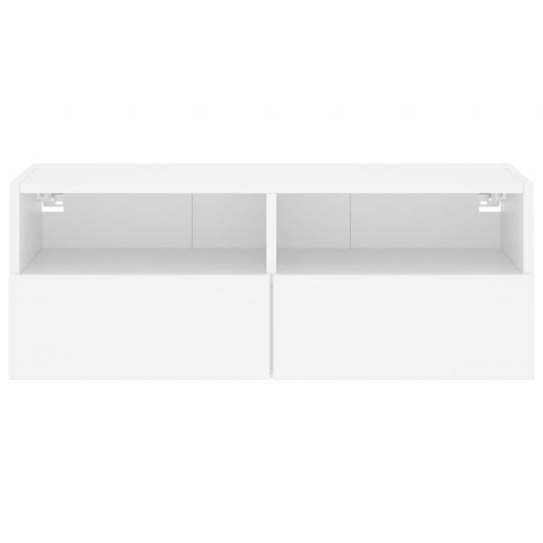 TV-Wandschrank Weiß 80x30x30 cm Holzwerkstoff
